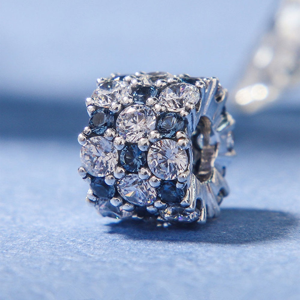New Pandora Sapphire Sparkle Charm